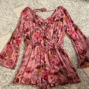 Target Mossimo floral romper